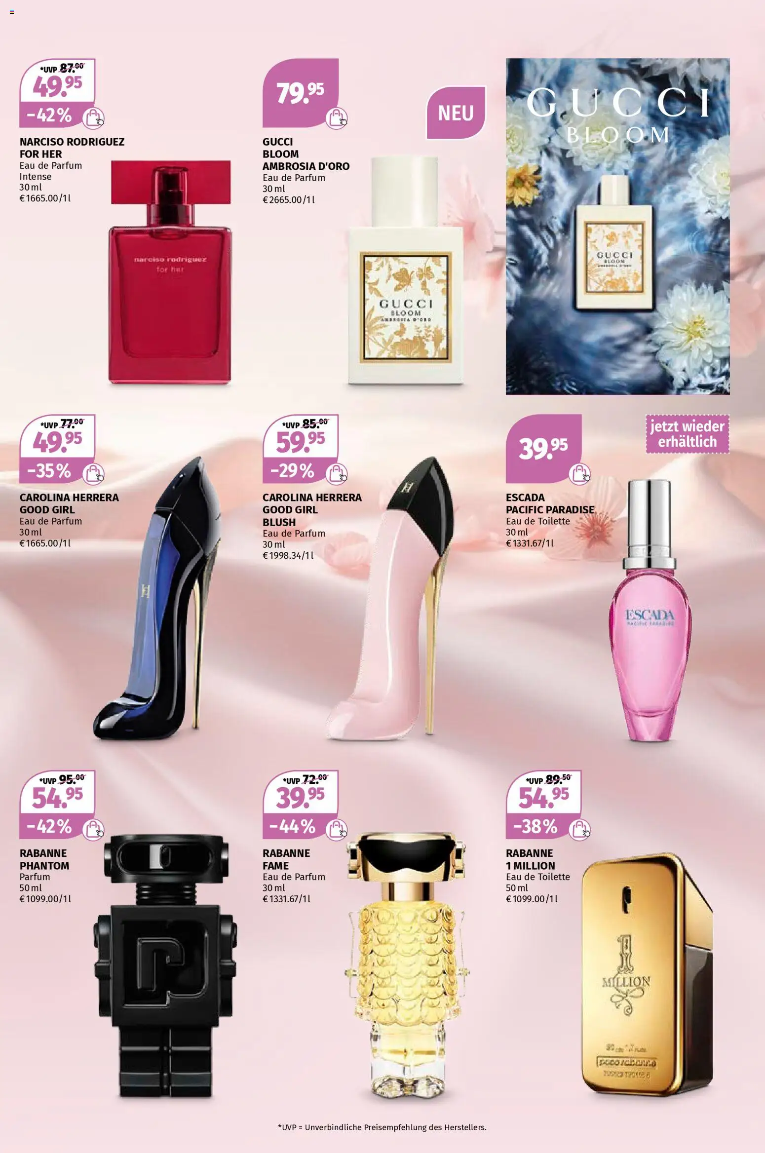 Müller Parfümerie Angebote gültig ab 02.03.2026 | Seite: 5 | Produkte: Toilette, Parfüm, Eau de Toilette