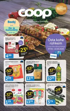 Coop kliendilehe eelvaade alates 07.04.2026