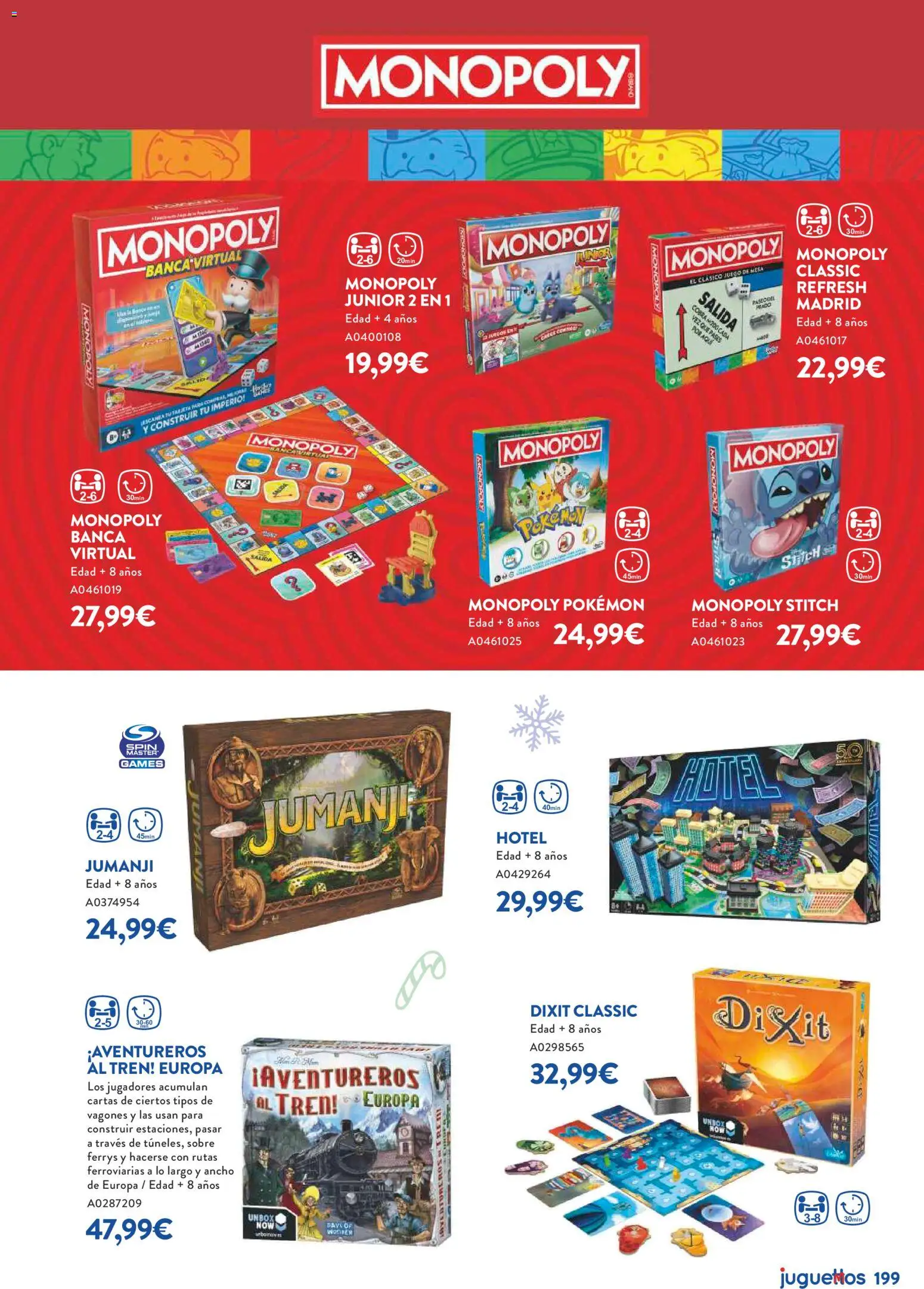 Juguettos catálogo Navidad │ válido desde el 27.10.2025 | Página: 199 | Productos: Mesa