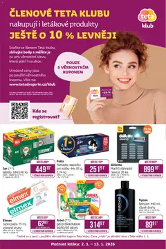Náhled letáku TETA Drogerie leták - Klub od 02.01.2026