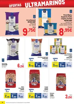 Vista previa Makro - Precios Norte II válido desde el 06.01.2026 | Página: 14 | Productos: Arroz, Pasta, Bolsa, Δαχτυλίδι φωτός