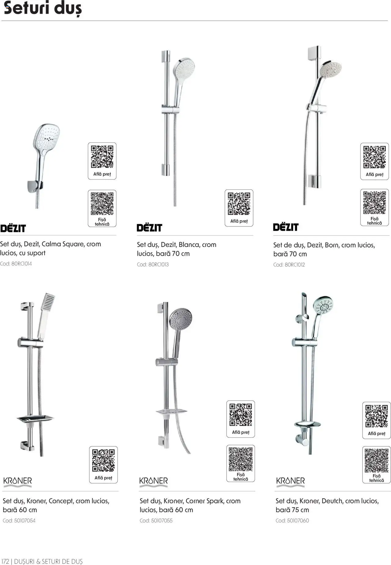 Catalog Romstal – valabil de la 25.11.2024 | Pagină: 172 | Produse: Duș
