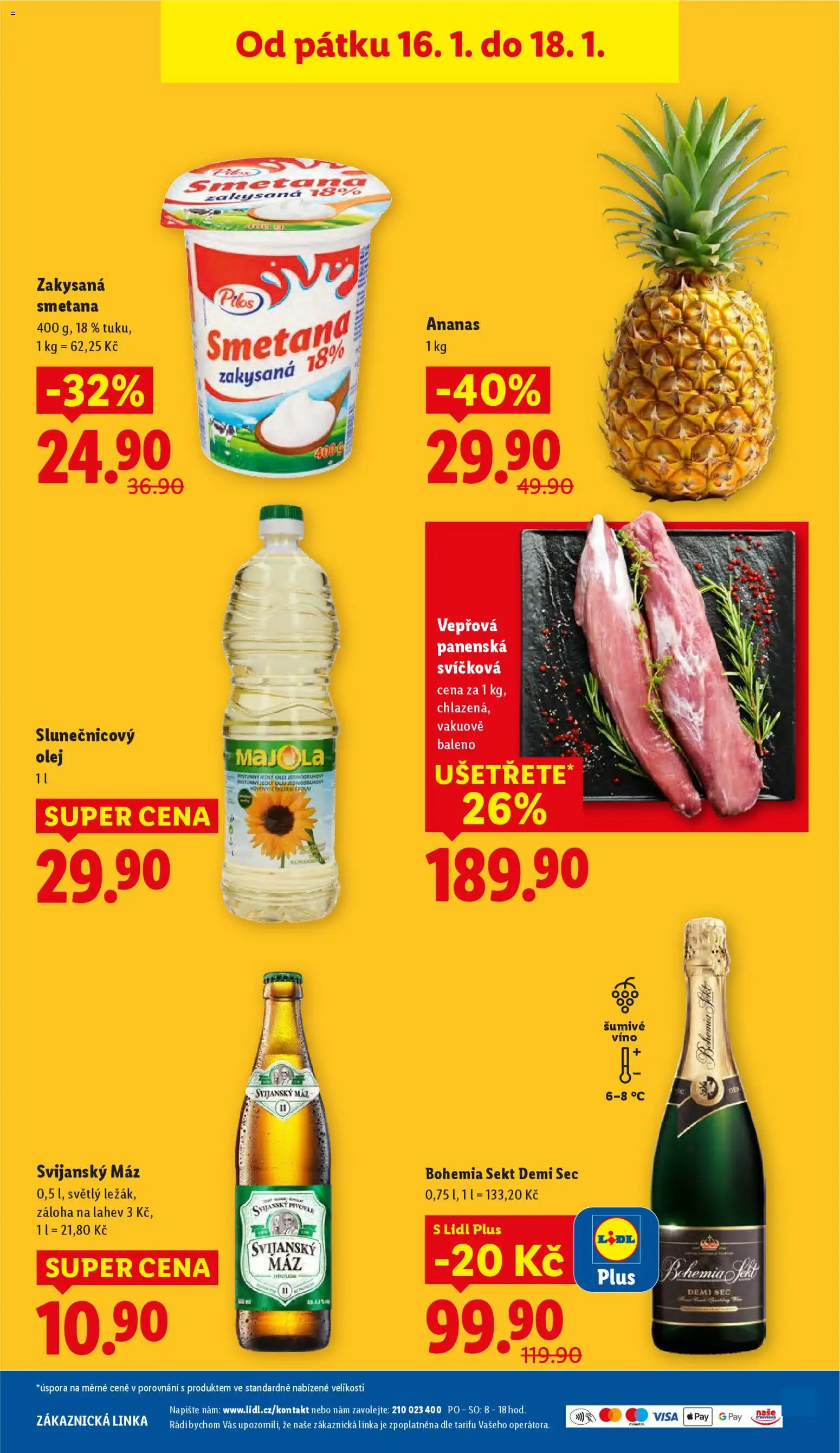 Lidl leták od 15.01.2026 | Strana: 39 | Produkty: Šumivé víno, Víno, Sekt, Svijanský Máz