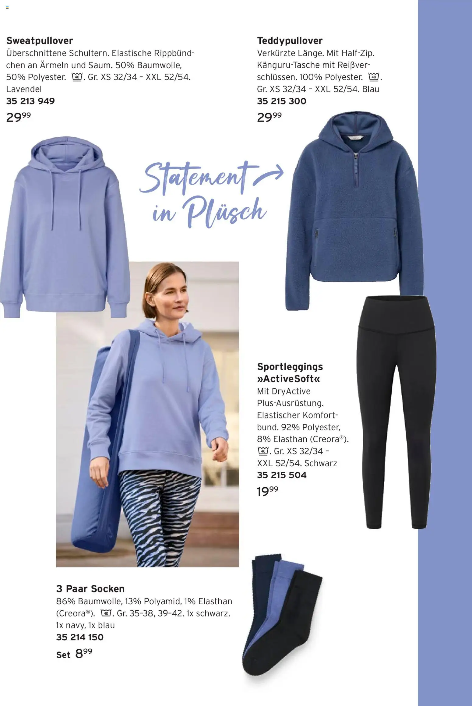 Tchibo Prospekt Feel the flow	  – gültig ab 18.02.2026 | Seite: 6 | Produkte: Socken, Lavendel