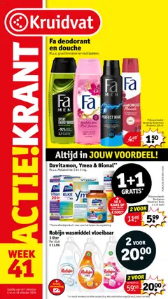 Kruidvat - Folder week 41 - Voorbeeld van een folder van Kruidvat, geldig van 06.10.2025