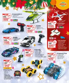 Náhled letáku Globus leták - Šťastné a veselé od 12.11.2025 | Strana: 13 | Produkty: Globus, Bugatti, Kvadrokoptéra, Kola