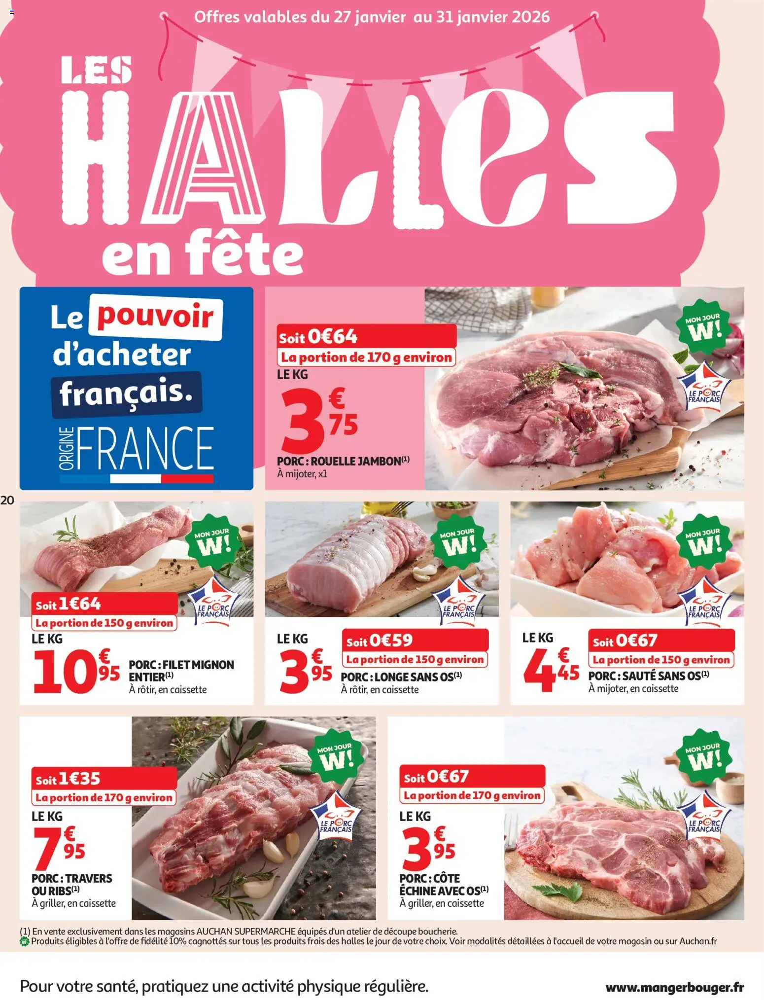 {H1} | Page: 20 | Produits: Filet mignon, Porc, Porc filet mignon