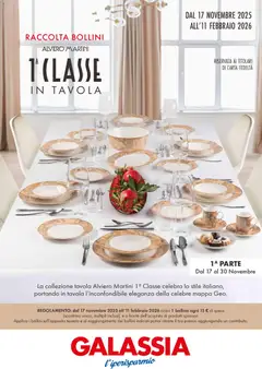 Anteprima del volantino Galassia Raccolta Bollini catalogo valido a partire dal 17.11.2025