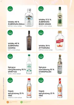 Pogląd oferty "Eurocash Gazetka - Katalog Alkoholowy" - ważna od 01.01.2026 | Strona: 12 | Produkty: Spirytus rektyfikowany, Żubrówka, Vodka, Wódka