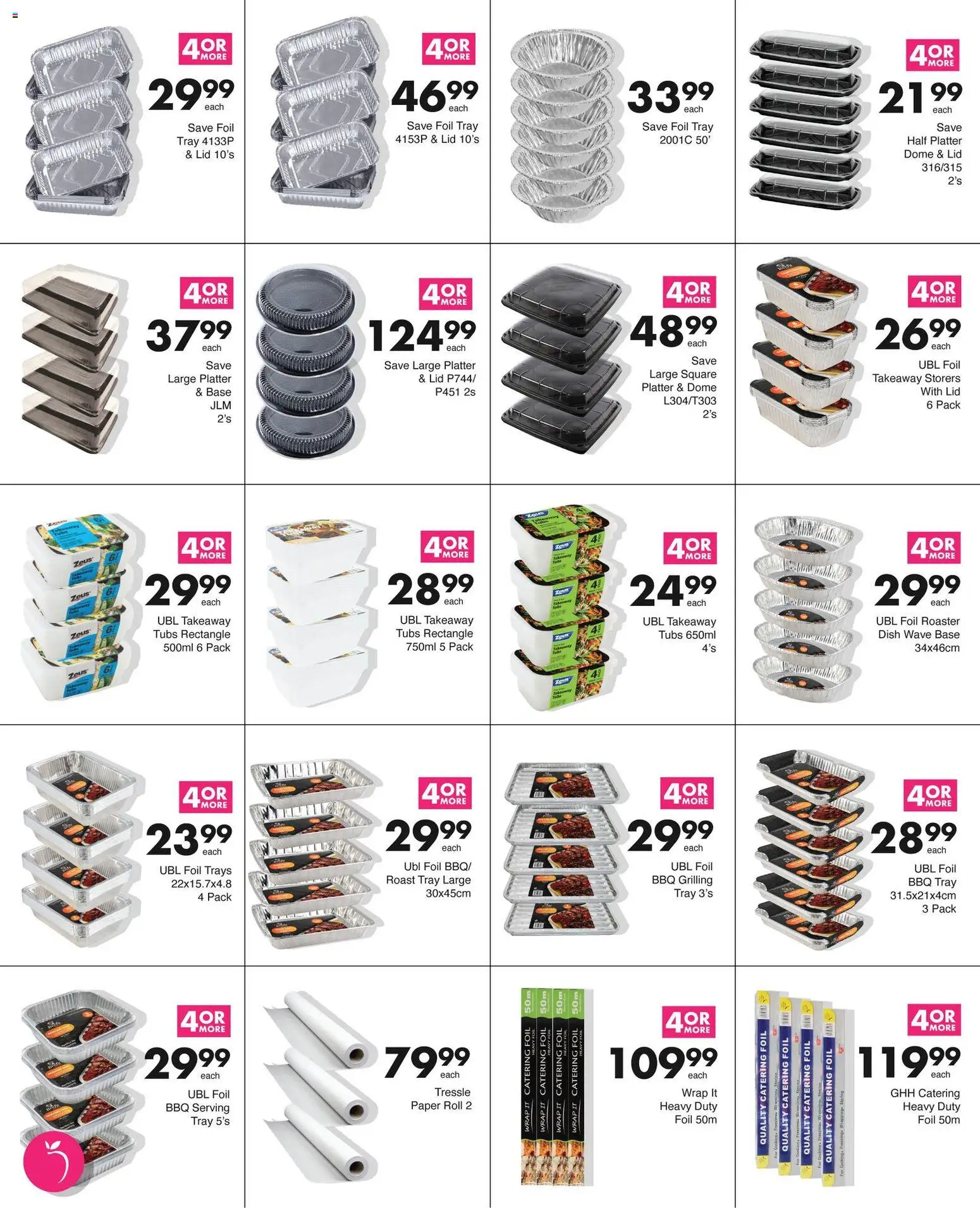 New Save catalogue – valid from 29.12.2025 | Page: 22 | Products: Tray, Platter, Paper