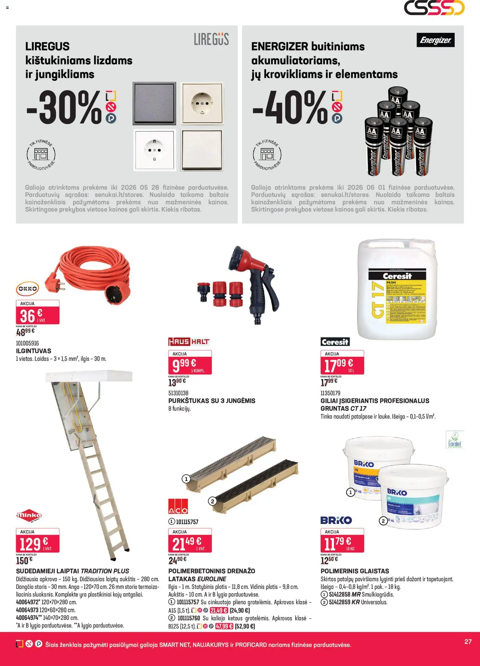 Senukai akcijos nuo 30.04.2026 | Puslapis: 27