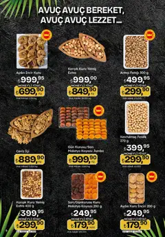 26.02.2026 tarihinden itibaren geçerli olan Migros kataloğu önizlemesi | Sayfa: 6 | Ürünler: Fındık, Ceviz