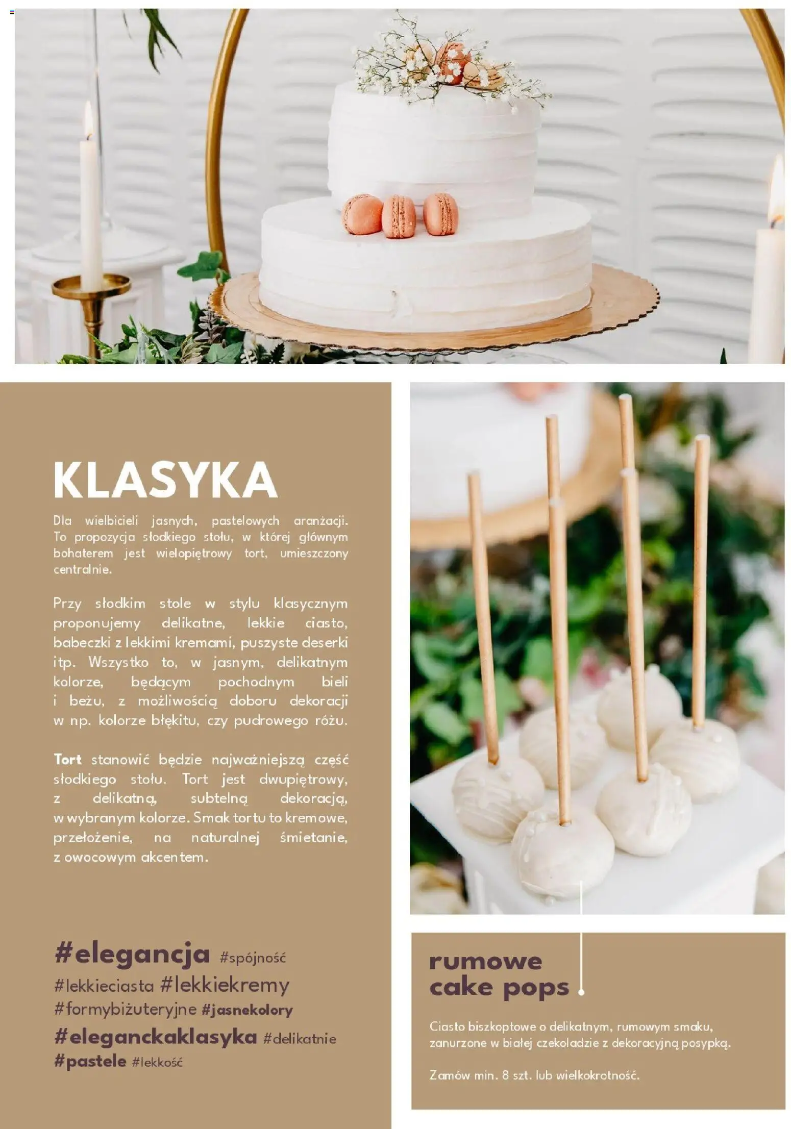 Twój Market Gazetka - Słodkie stoły od 30.07.2021 | Strona: 6 | Produkty: Ciasto, Tort, Babeczki