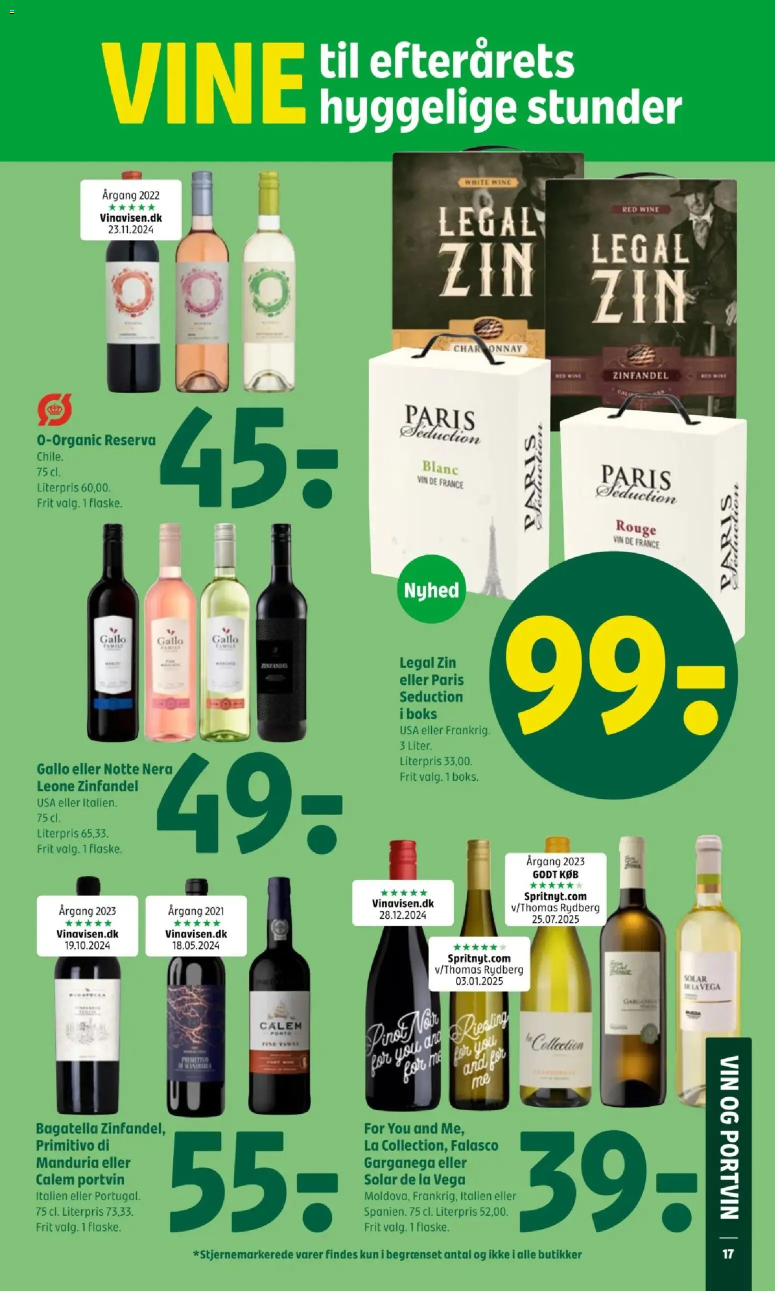 Coop 365 tilbudsavis – gyldig fra 06.11.2025 | Side: 19 | Produkter: Boks, Vin