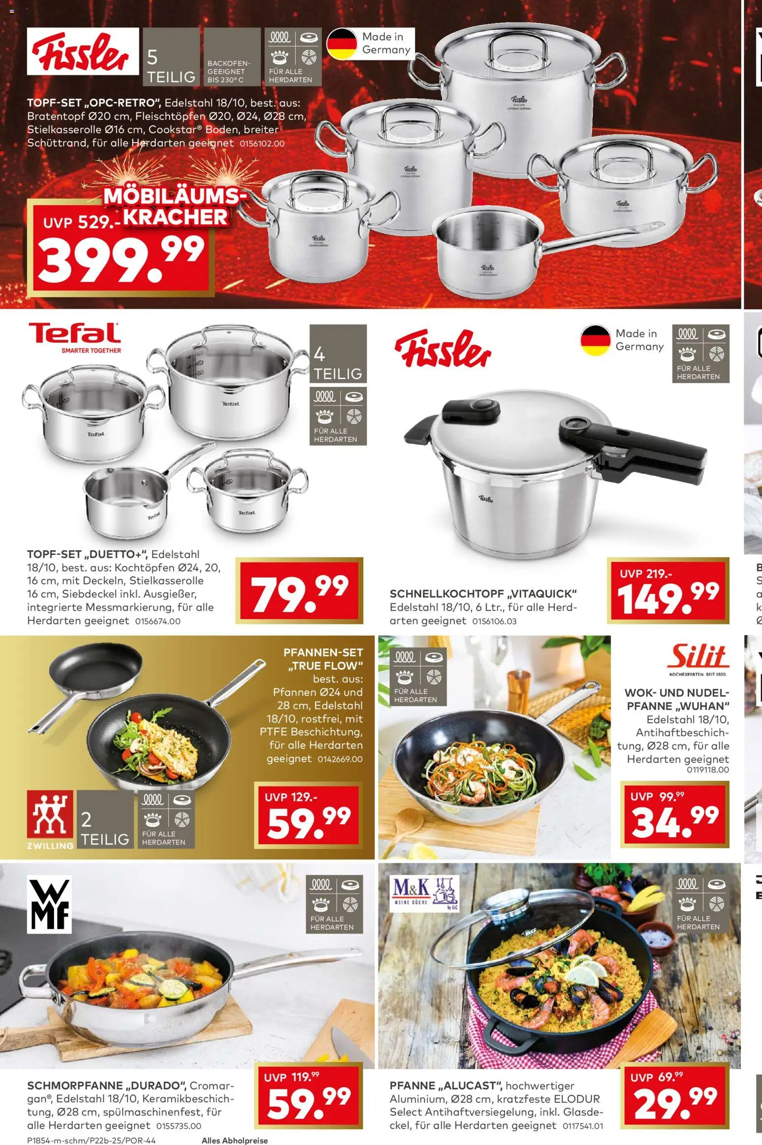 Porta! Must haves für die Adventszeit - Aachen – gültig ab 10.11.2025 | Seite: 4 | Produkte: Herd, Küche, Backofen, Wok