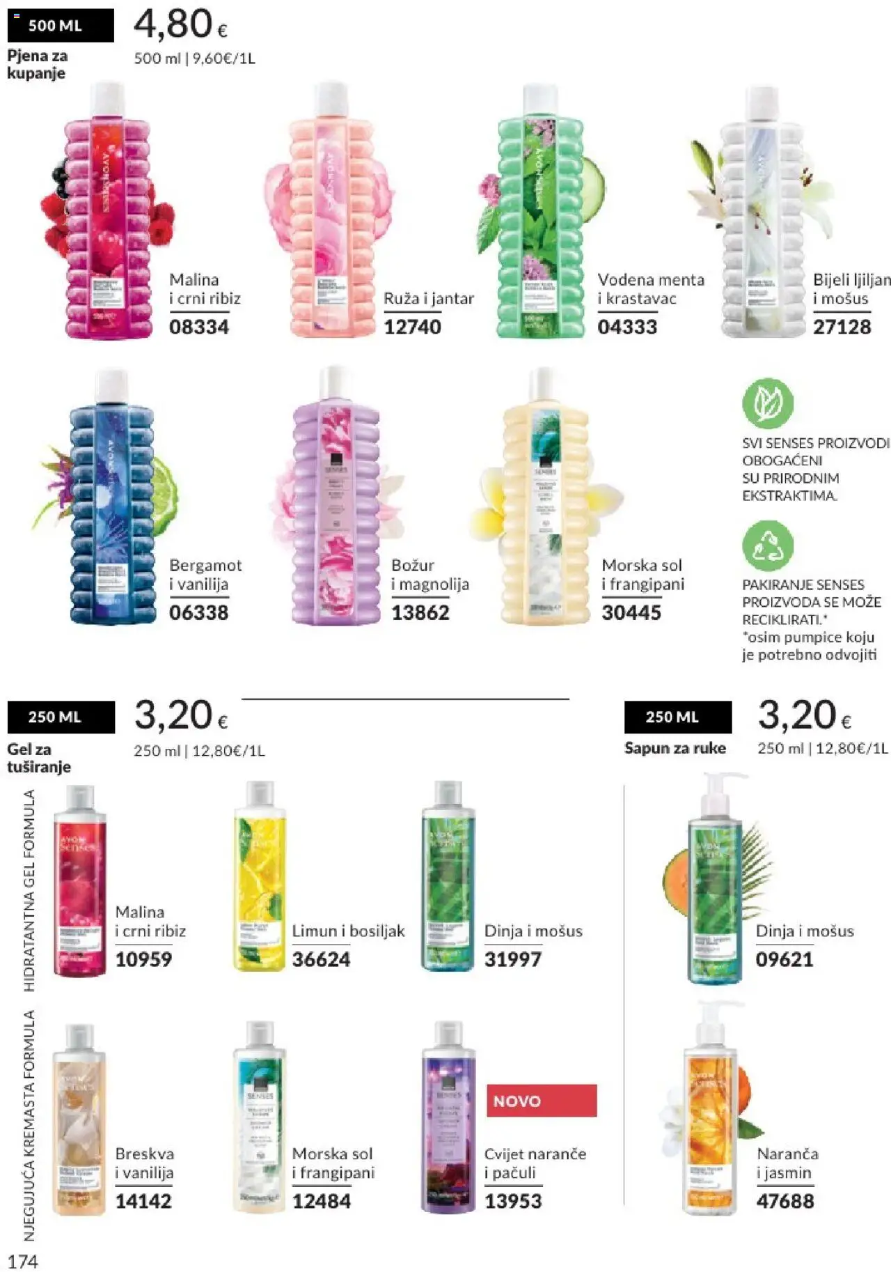 Avon katalog | vrijedi od 01.08.2025 | Stranica: 174 | Proizvodi: Sol, Limun, Breskva, Dinja