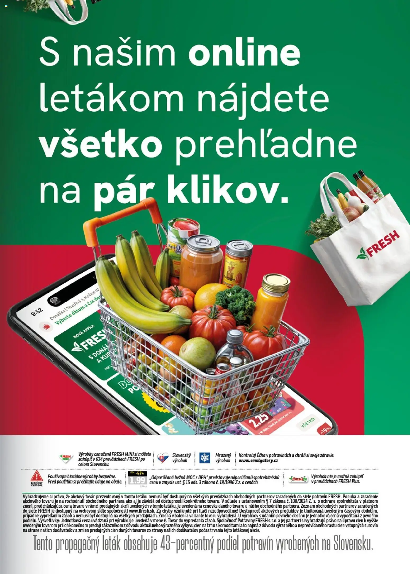 Nové Fresh akcie – leták je platný od 23.04.2026 | Strana: 45