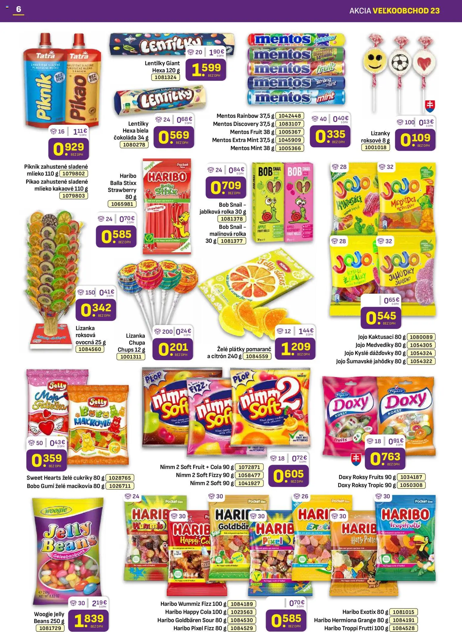 Nové Libex akcie – leták je platný od 17.11.2025 | Strana: 6 | Produkty: Mlieko, Apple, Čokoláda, Cola