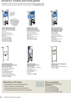 Preview of B&Q - Bathroom collections valid from 25.04.2025 | Page: 112 | Products: Toilet