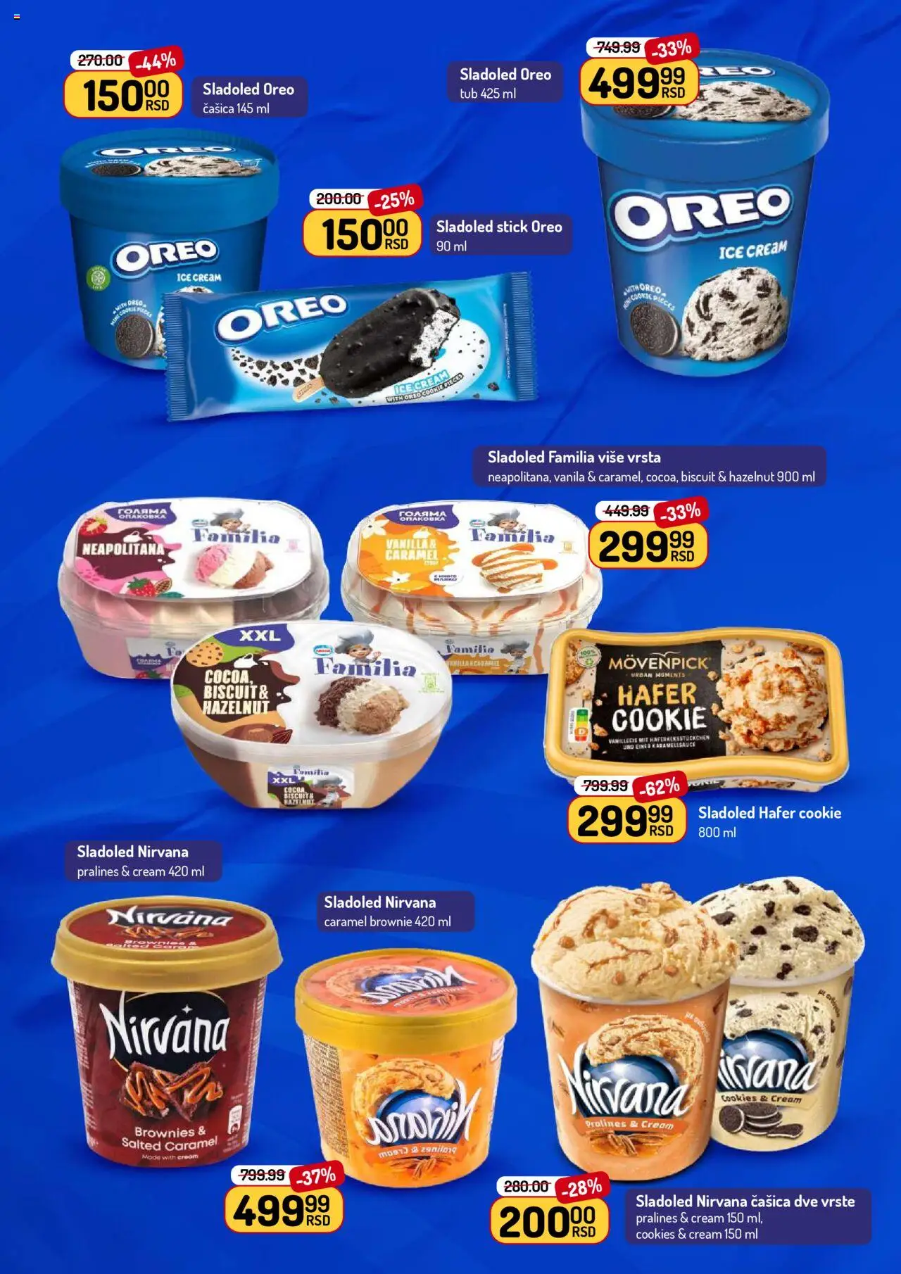 Aman katalog - važi od 21.07.2025 | Strana: 16 | Proizvode: Sladoled, Oreo, Brownie
