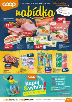 Náhled letáku Coop leták - Západočeský region od 10.09.2025
