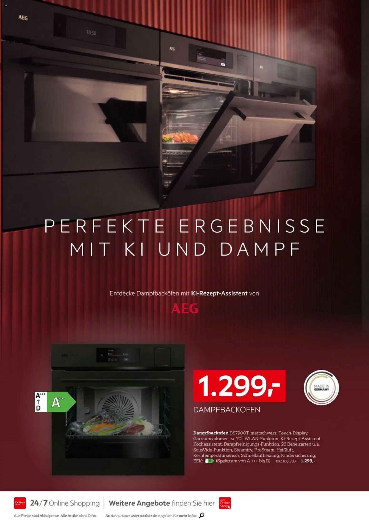 XXXLutz AEG zum Bestpreis – gültig ab 18.04.2025 | Seite: 10