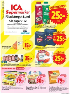 ICA Supermarket - Lund - Förhandsvisning av reklamblad från butik ICA Supermarket aktuell från 09.02.2026