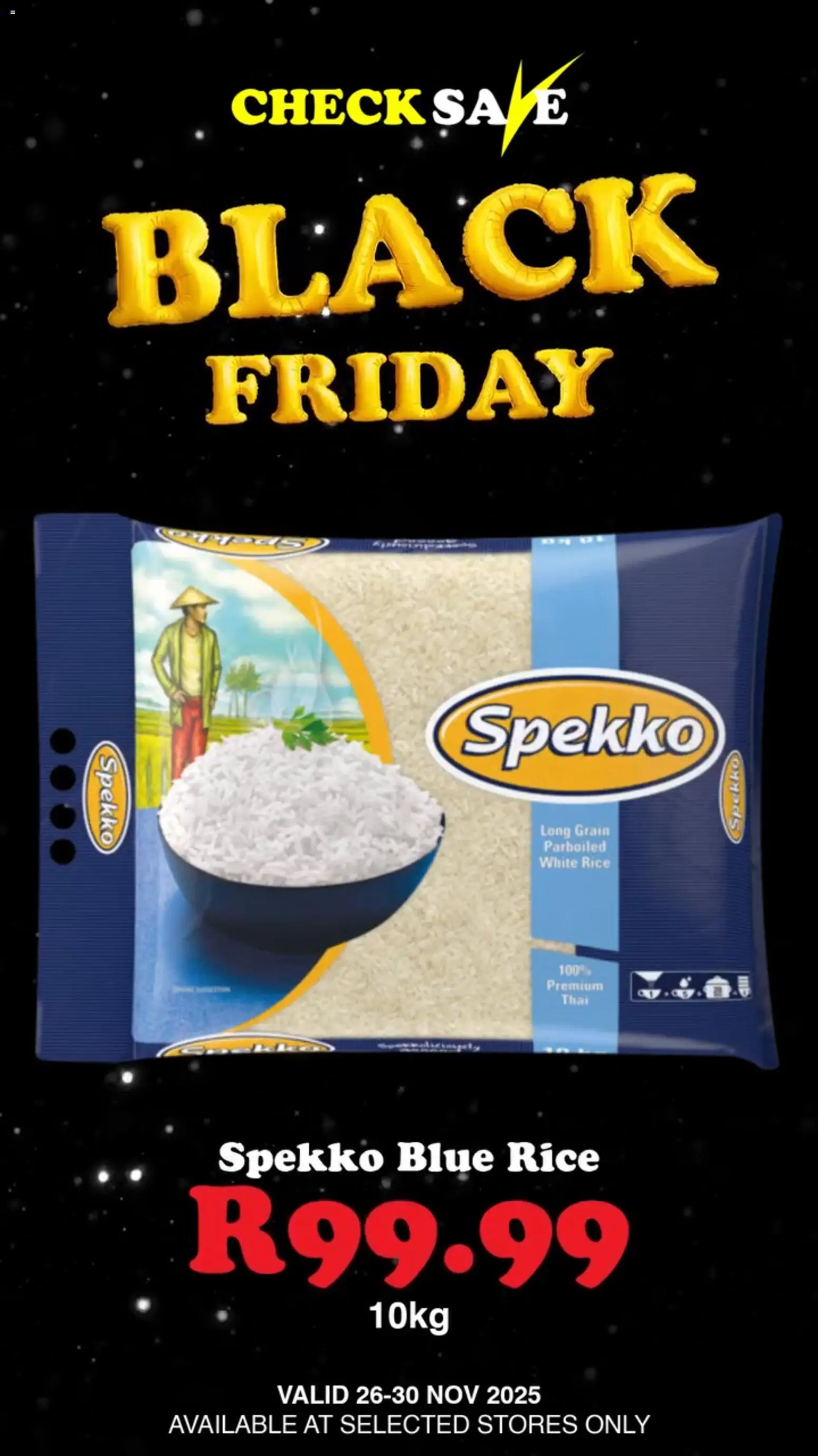 New Check Save catalogue – valid from 26.11.2025 | Page: 3 | Products: Rice