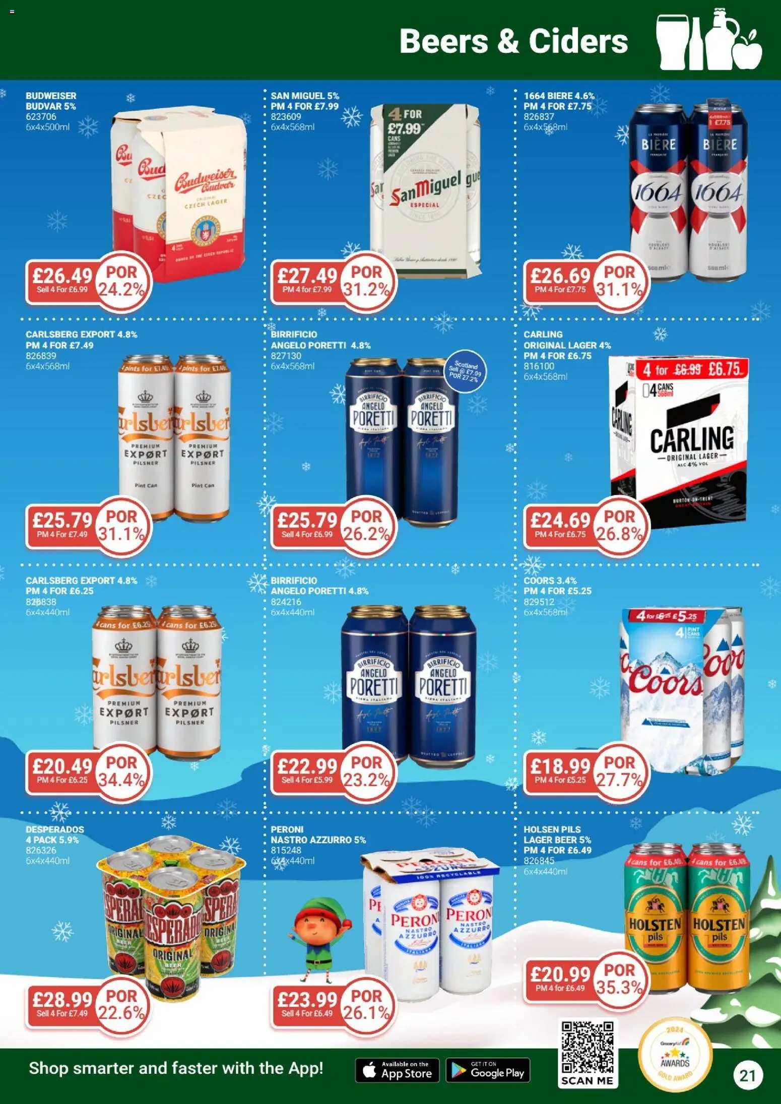 {H1} | Page: 21 | Products: Beer