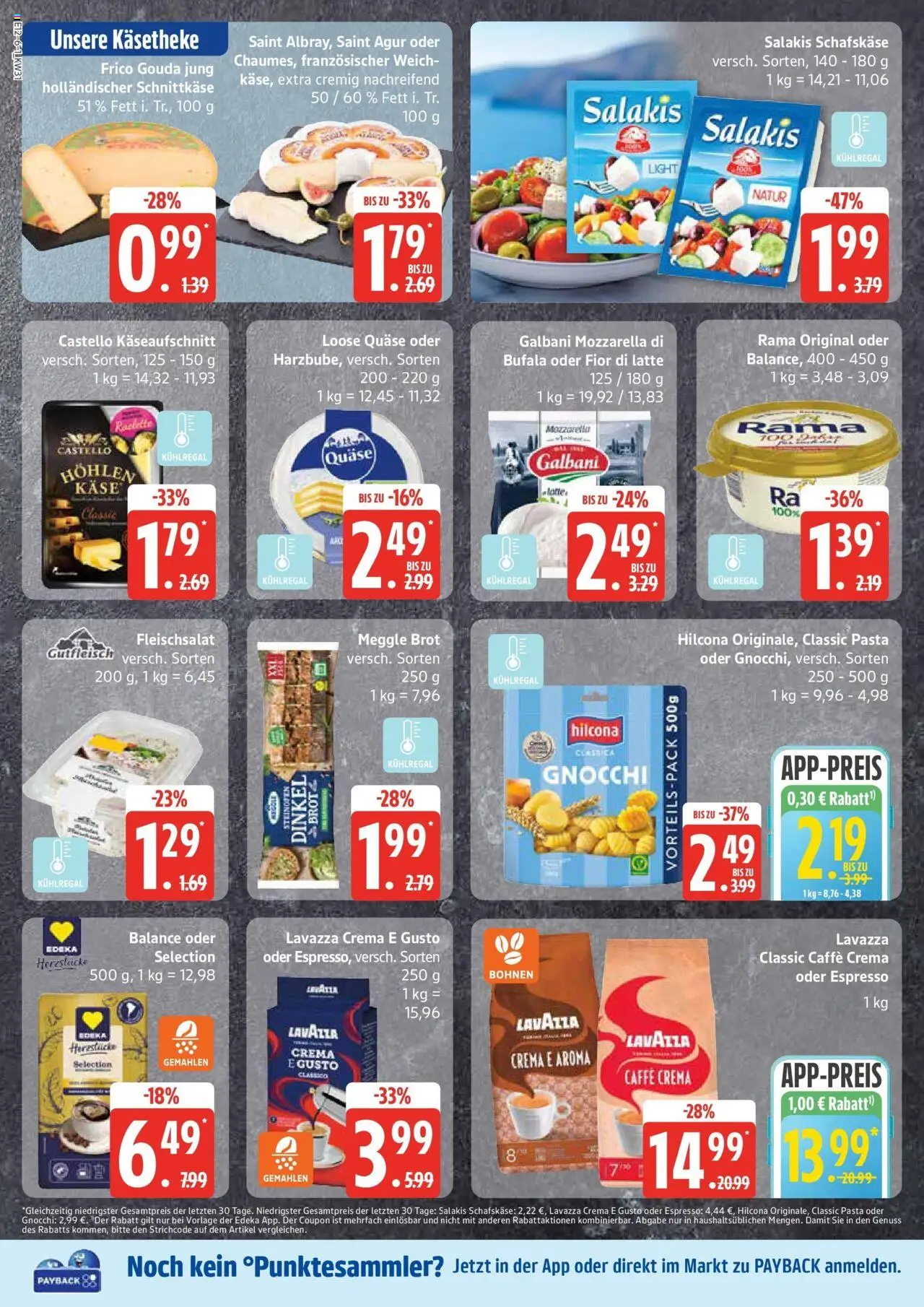 Edeka prospekt Handorf	 - gültig ab dem 27.07.2025 | Seite: 10 | Produkte: Feta, Mozzarella, Gouda, Pasta