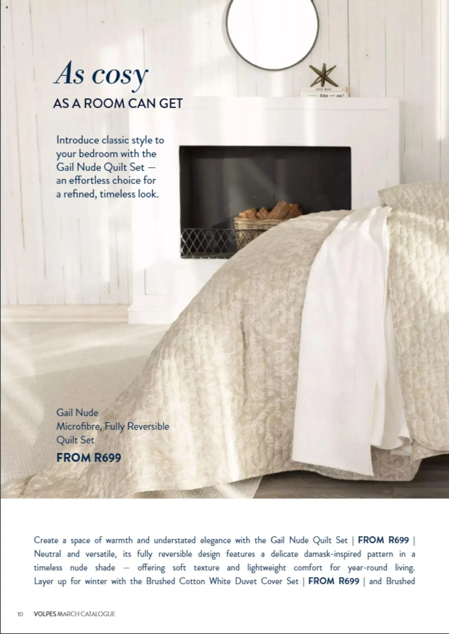 New Volpes catalogue – valid from 01.03.2026 | Page: 10 | Products: Cover, Duvet