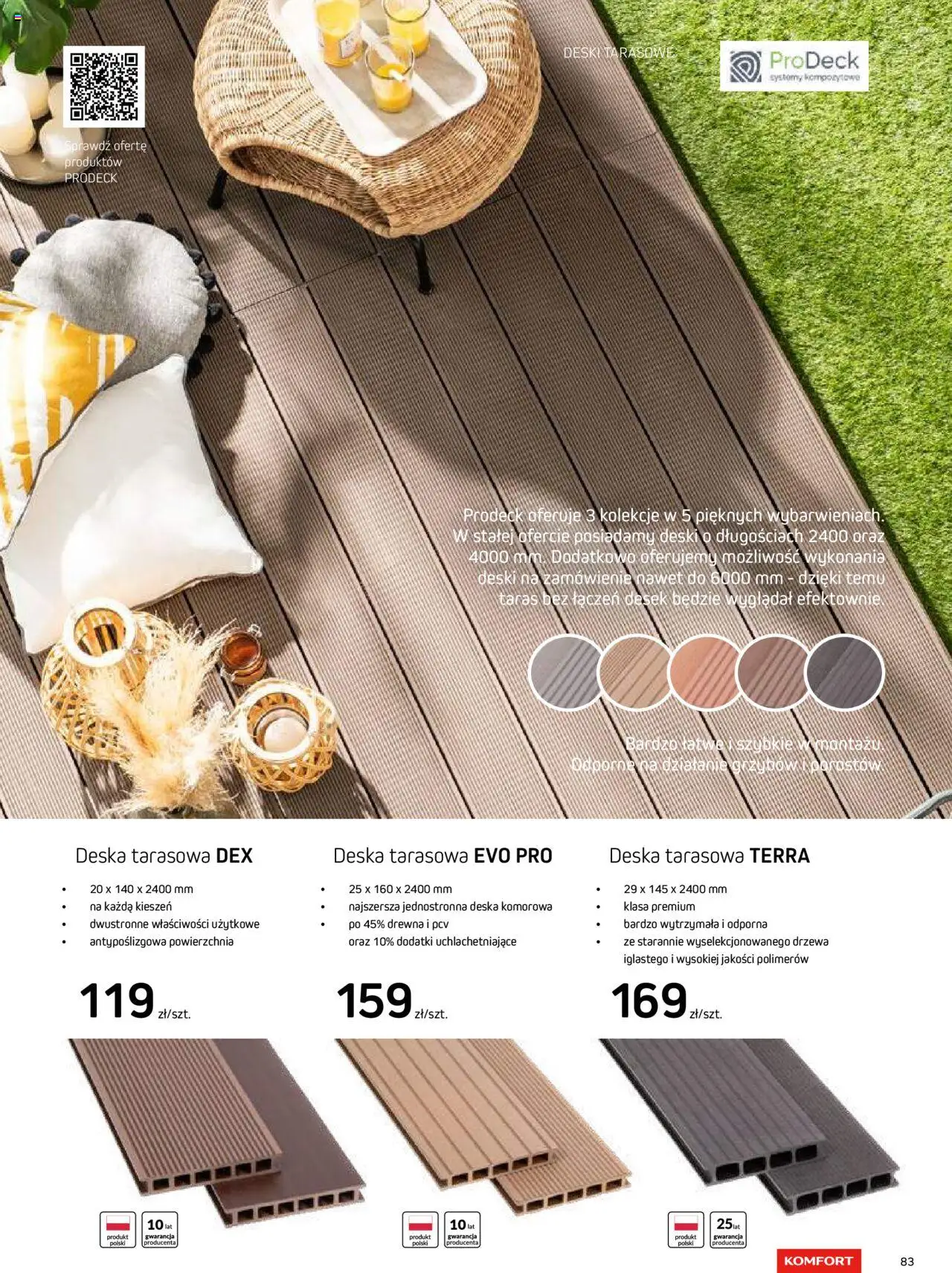 Komfort Gazetka - Katalog Podłogi I Drzwi od 26.06.2024 | Strona: 83