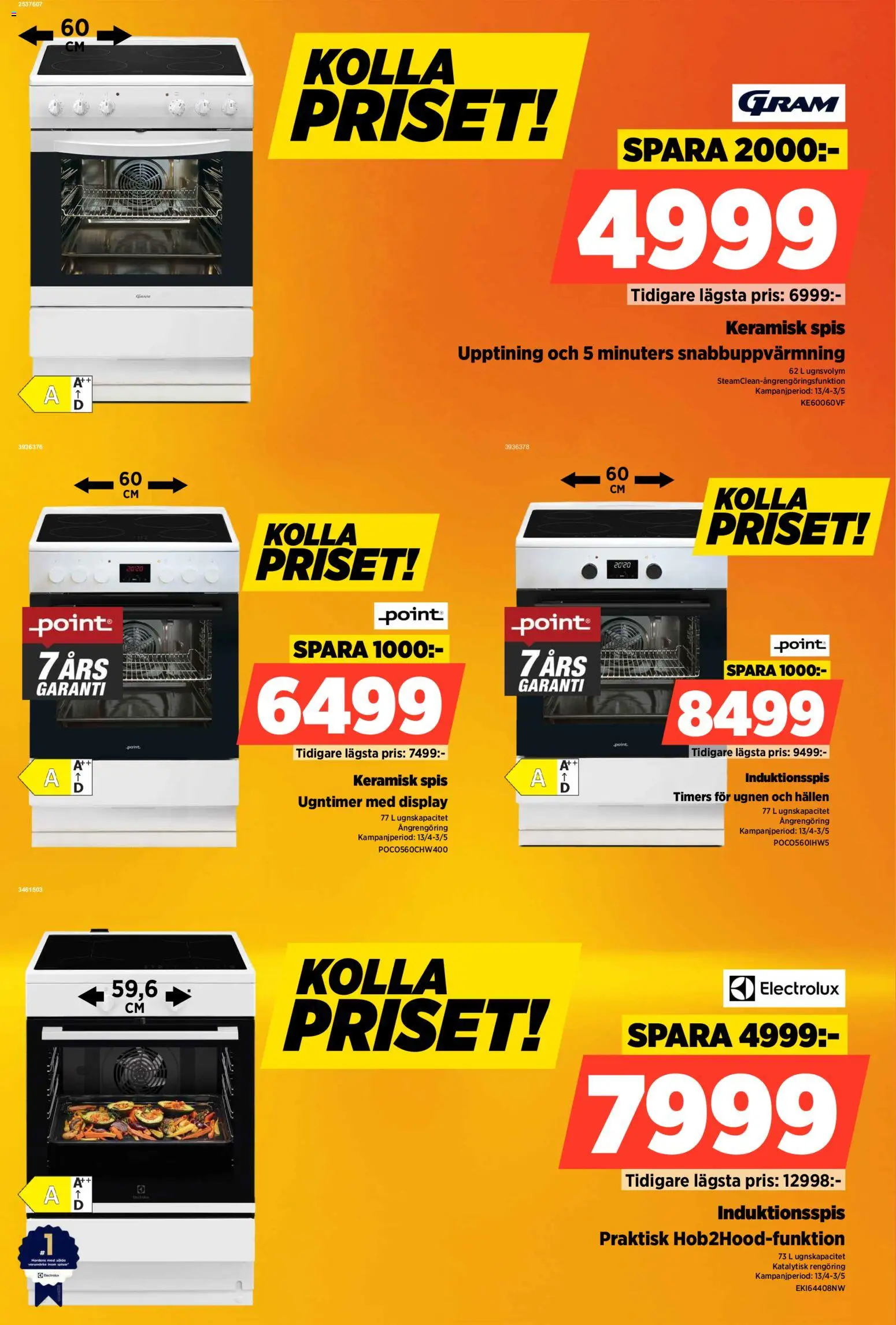 Power reklamblad aktuell från 27.04.2026 | Sida: 28 | Produkter: Ugnen, Spis