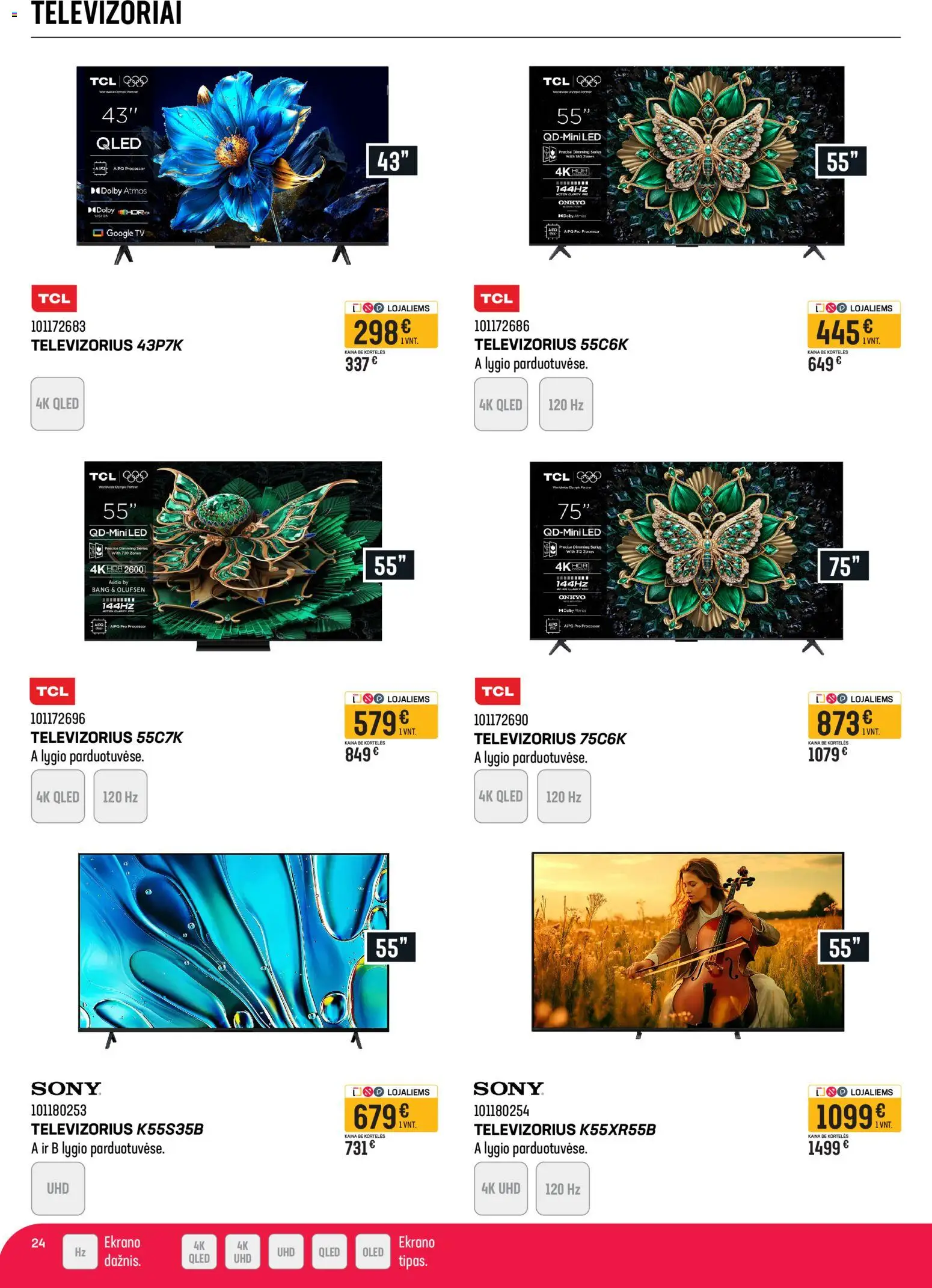 Senukai akcijos nuo 02.04.2026 | Puslapis: 23 | Prekių: Tv, Televizorius, Audio