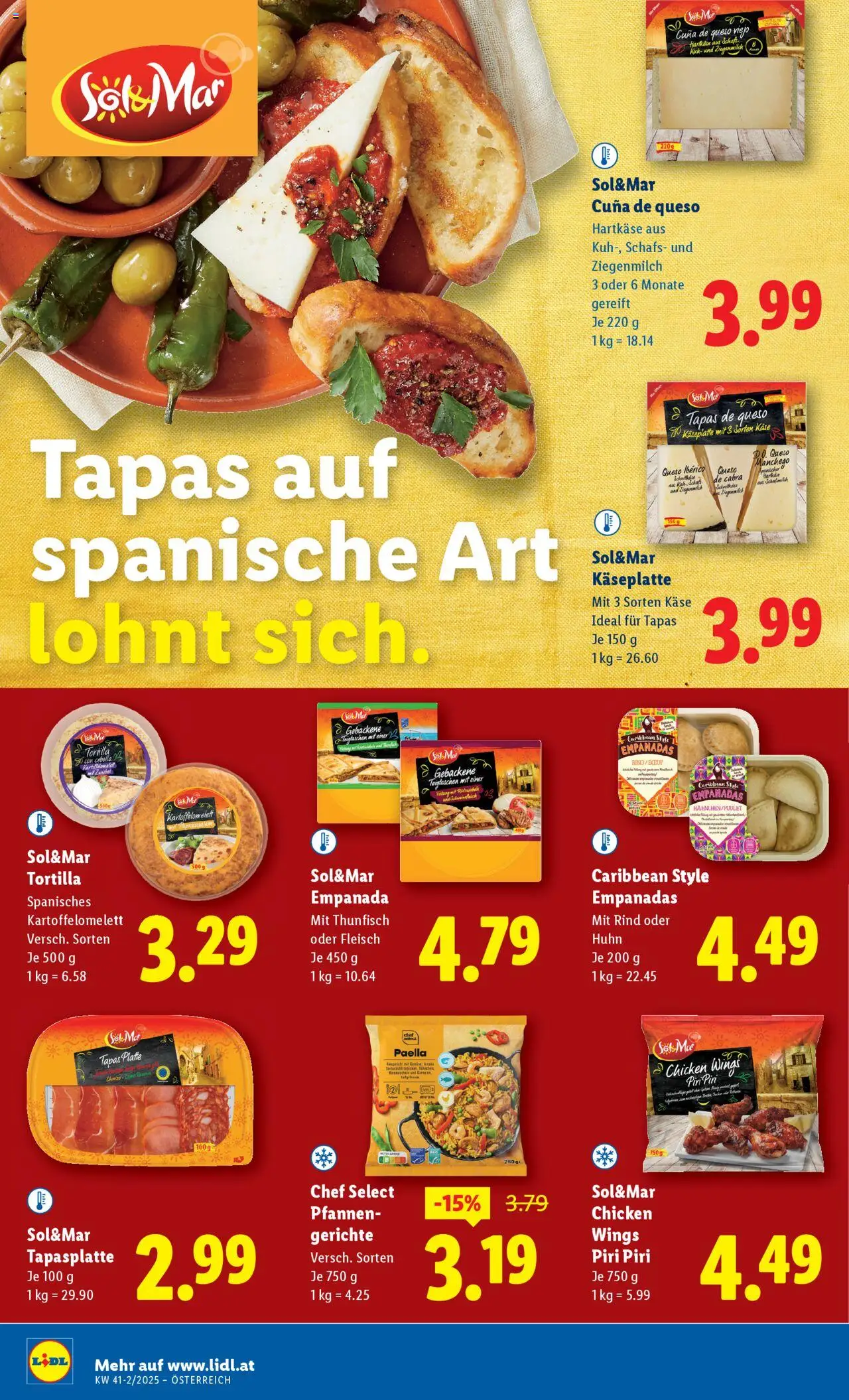 Lidl - Altenmarkt im Pongau, St. Johann im Pongau, Zell am See gültig ab 09.10.2025 | Seite: 16 | Produkte: Käse