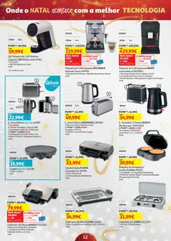 Pré-visualização Auchan - Onde o Natal acontece com a melhor tecnologia válido de 21.11.2025 | Página: 12 | Produtos: Forno, Delta q, Bandeja, Mesa