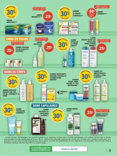 E.Leclerc - Prévisualisation de GAMME XERACALM FORMATS 400, 500, 750 ML, 2X400ML ET 1L AVÈNE, Gamme Xeracalm formats 400, 500, 750 ml, 2x400ml et 1l Avène valide à partir de 07.04.2026 | Page: 3