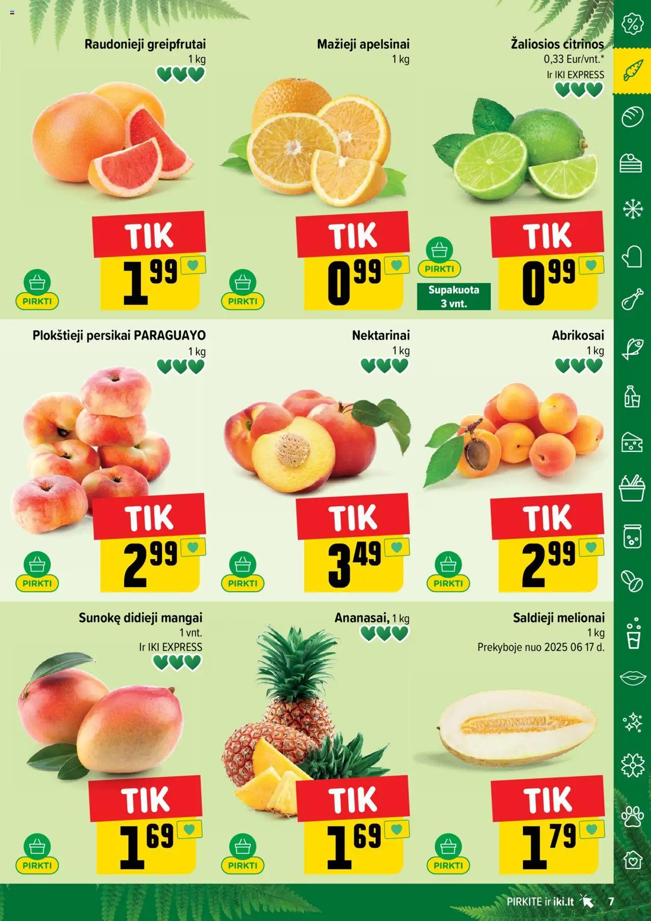 IKI leidinys│galioja nuo 16.06.2025 | Puslapis: 7 | Prekių: Apelsinai