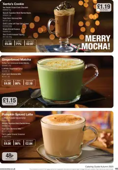 Preview of Booker Wholesale - Autumn News valid from 07.10.2025 | Page: 103 | Products: Milk, Chocolate, Cream