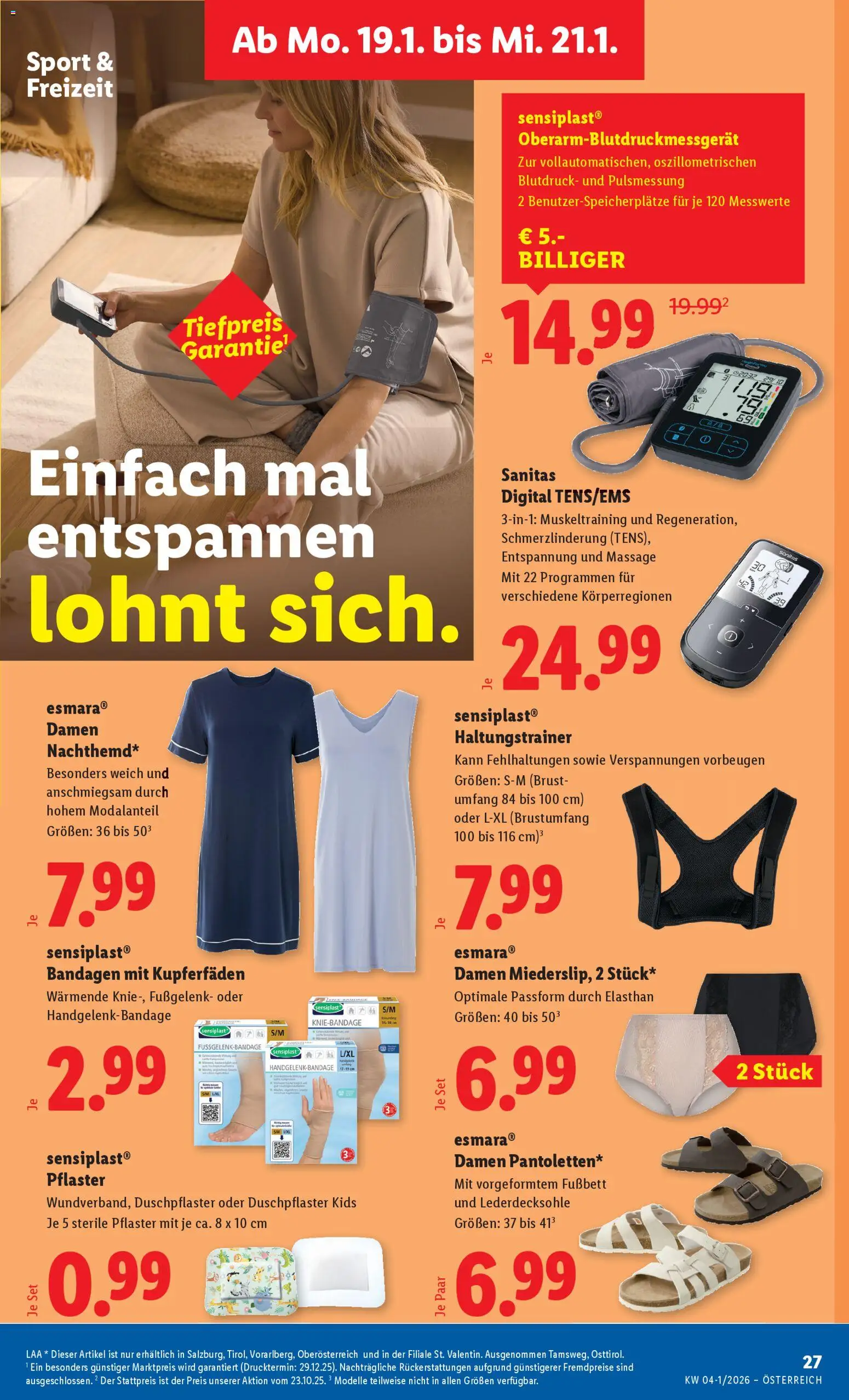 Lidl Altenmarkt im Pongau, St. Johann im Pongau, Zell am See gültig ab 15.01.2026 | Seite: 31