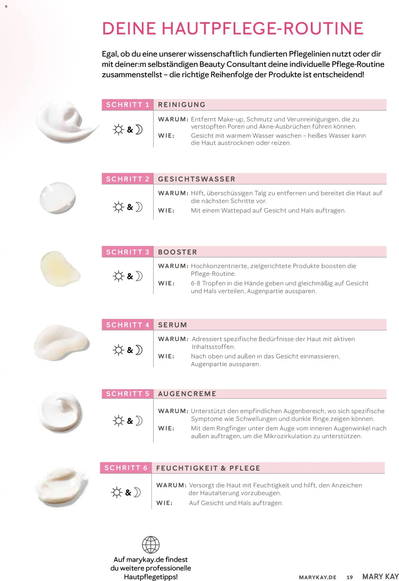 Mary Kay Katalog – gültig ab 15.01.2026 | Seite: 19 | Produkte: Wasser, Serum