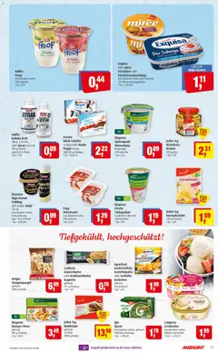 Markant Prospekt 	 ab 27.04.2026 gültig | Seite: 7 | Produkte: Iglo, Exquisa, Dattel, Frischkase