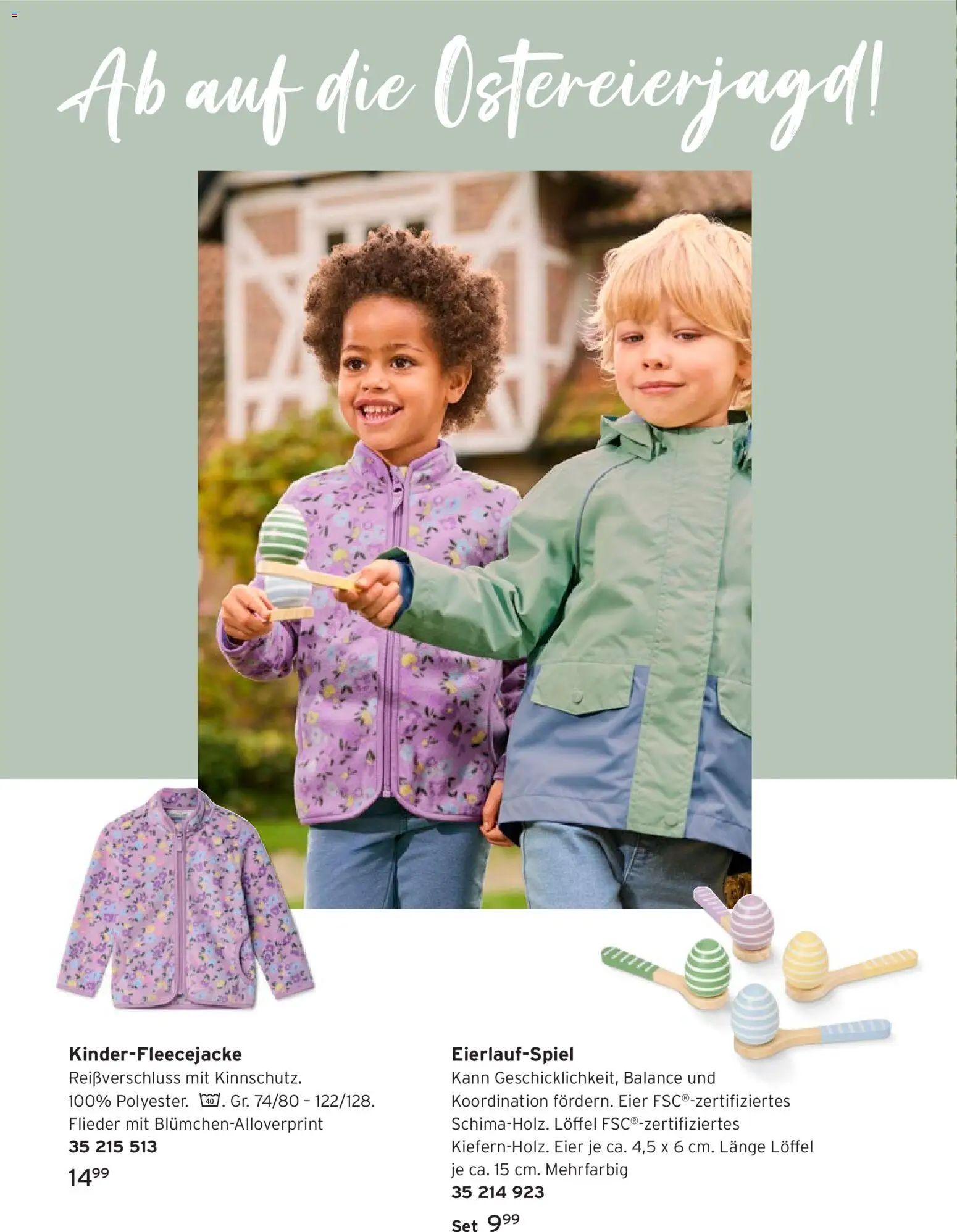 Prospekt Tchibo Wilde Hasen, bunte Blumen – gültig ab 11.03.2026 | Seite: 4 | Produkte: Eier