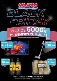 Costco - Prévisualisation de Costco Black Friday valide à partir de 17.11.2025