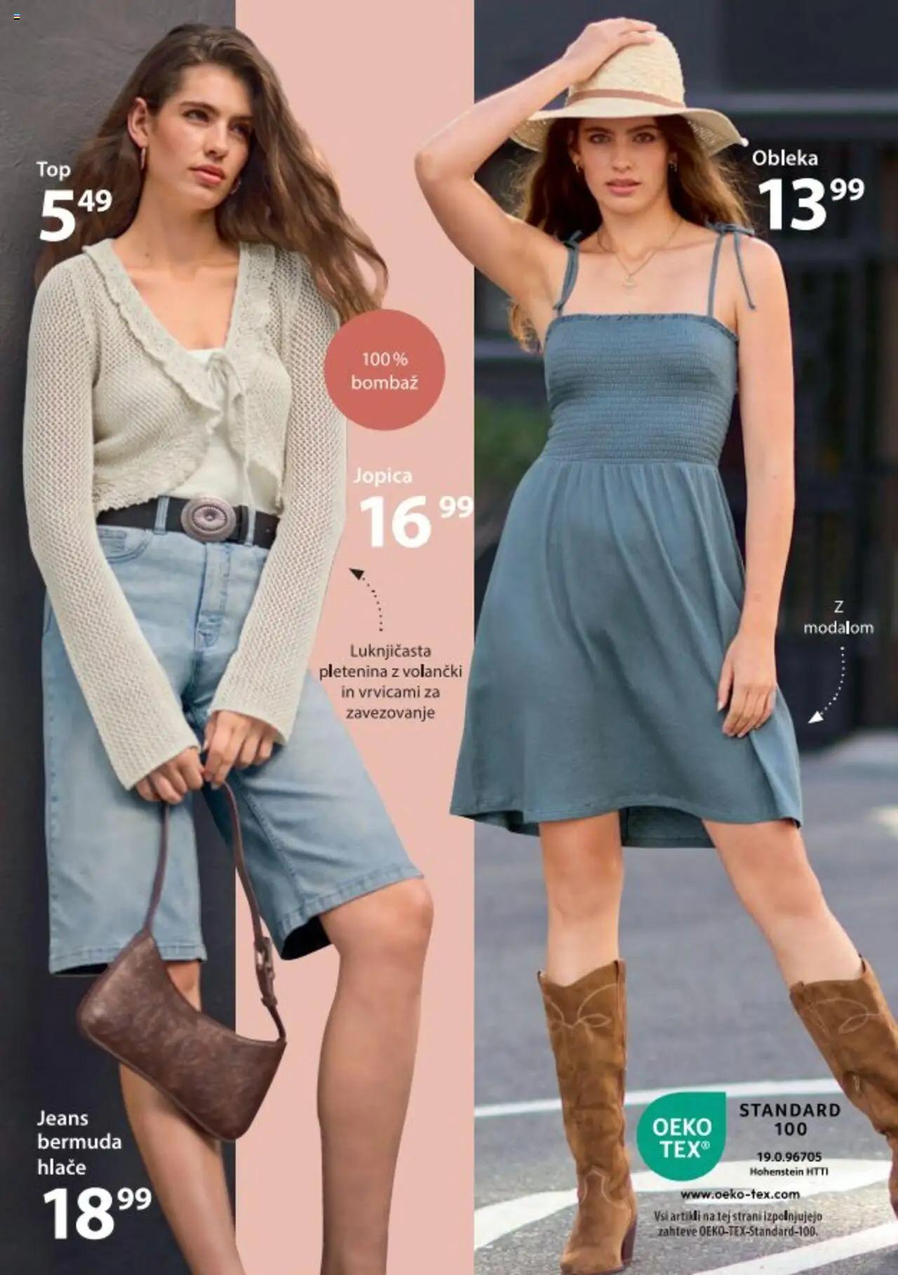 NKD katalog stili ležerni a modni │ velja od 23.06.2025 | Stran: 4 | Izdelki: Jopica, Hlace, Obleka