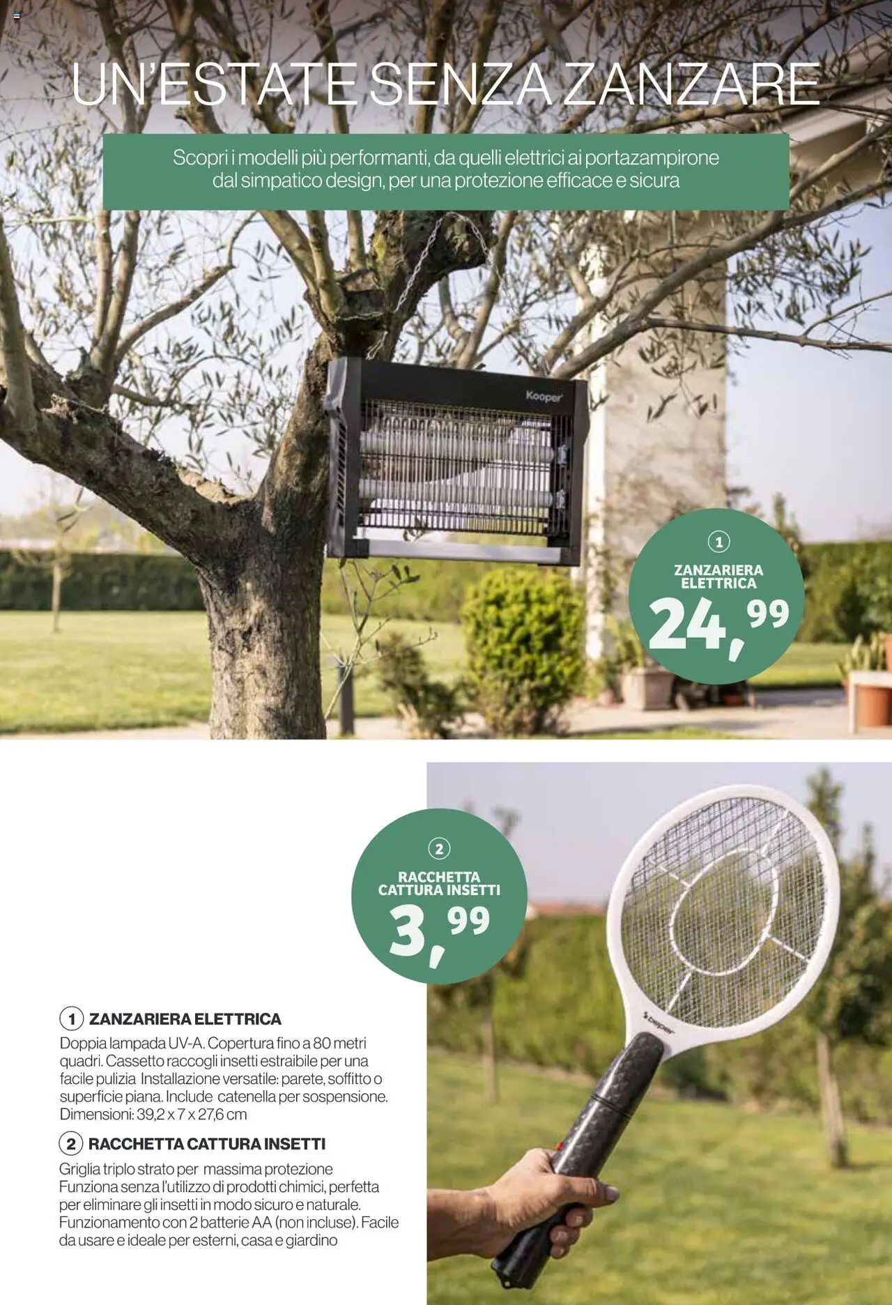Volantino IN's del 19.05.2025 | Pagina: 12 | Prodotti: Zanzariera, Griglia, Batterie, Lampada