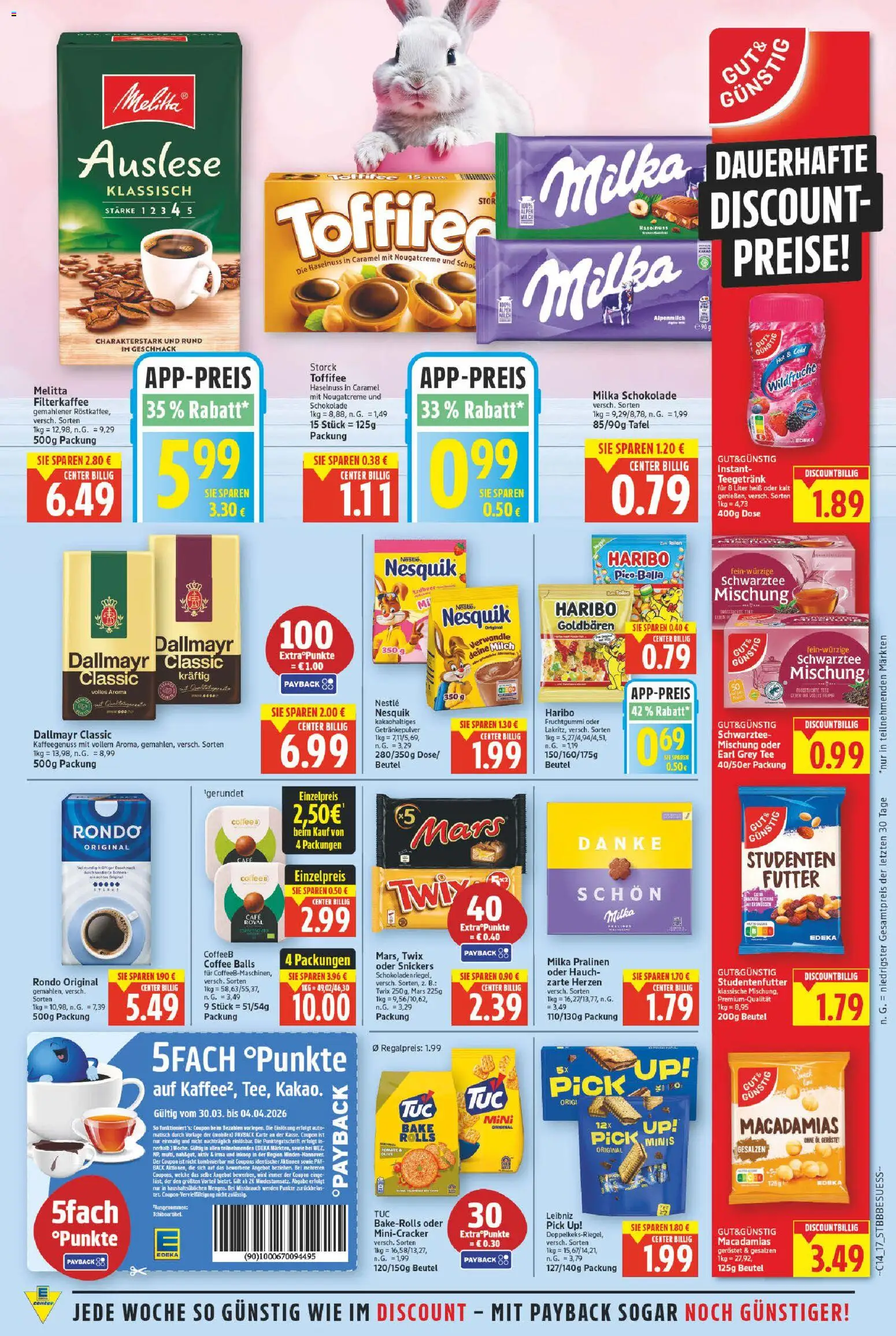E center Prospekt 	 – gültig ab 30.03.2026 | Seite: 17 | Produkte: Öl, Schokolade, Mars, Twix