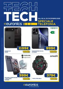 Anteprima del volantino Euronics Telefonia catalogo valido a partire dal 02.12.2025