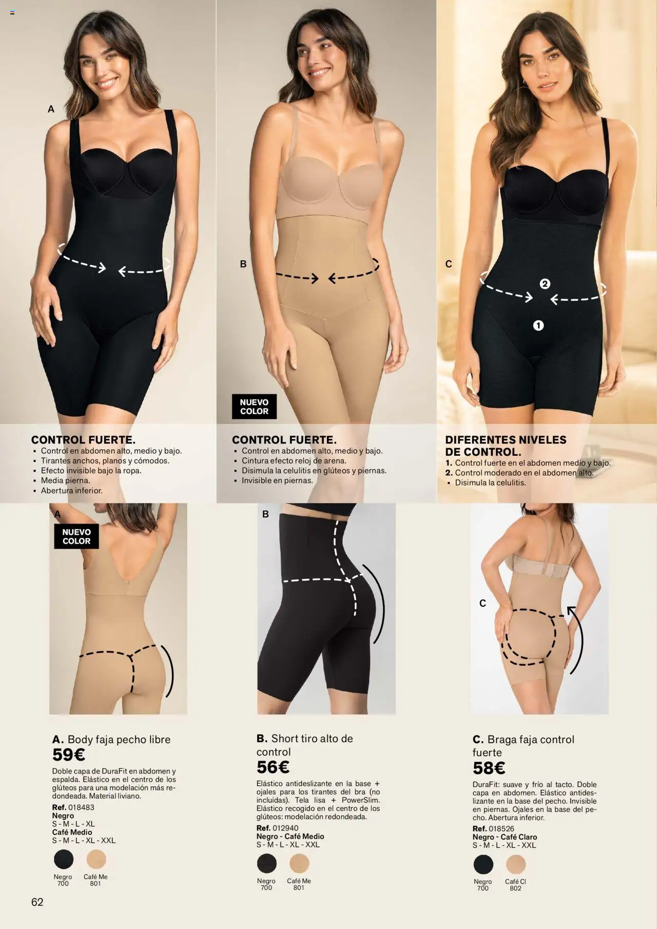 Leonisa folleto │ válido desde el 01.05.2025 | Página: 64 | Productos: Café, Reloj, Body, Braga