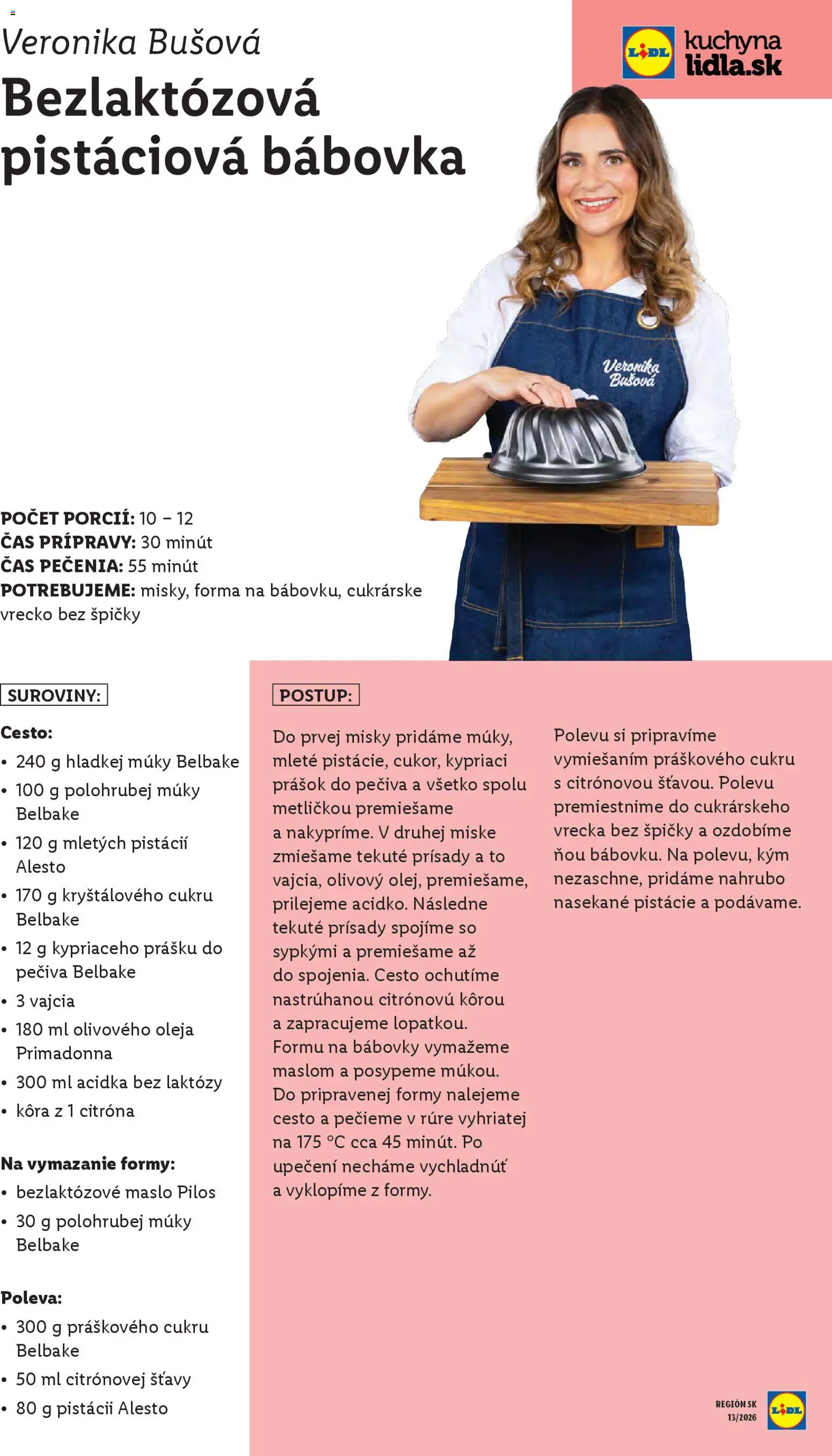 Nové Lidl akcie – leták je platný od 23.03.2026 | Strana: 101 | Produkty: Kuchyňa, Maslo, Prášok do pečiva, Pistácie